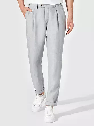 HILTL | Chino en lin PRIMO | hellgrau